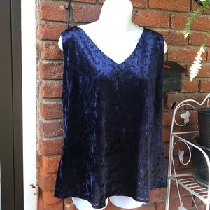 New Directions Crushed “Velvet” tank 😍